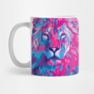 Vivid Lion Stare Mug